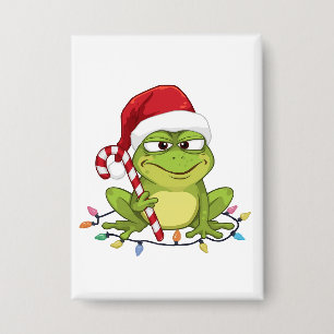 Funny Santa Frog Christmas Shirt - Cute Frog with 