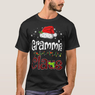 Funny Santa Grammie Claus Christmas Pajama Family  T-Shirt