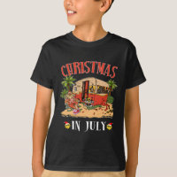 Funny Santa Hawaii Retro Camping Rv Christmas In J