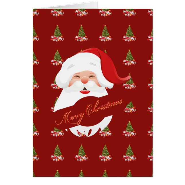 Funny Santa - Notecard (Front)