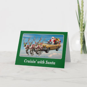 Funny Santa's Convertible Holiday Card