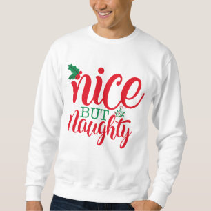 Funny Santa's list unisex Adult Sweatshirt
