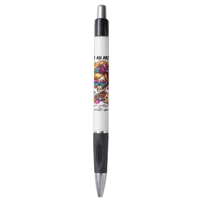 Funny sarcasm word art Artist Pen (Front Vertical)