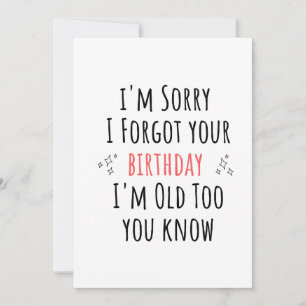 Funny  sarcastic birthday holiday card
