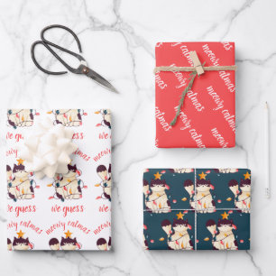 Funny Sarcastic Cat Pun  Wrapping Paper Sheet