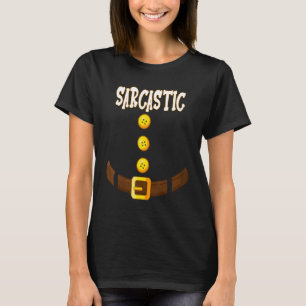 Funny Sarcastic Christmas Gnome Dwarf Matching Elf T-Shirt