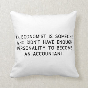 Funny Sarcastic CPA Accountant Auditor Pun Jokes Throw Pillow