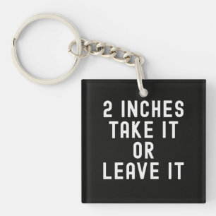 Funny Sarcastic Double Entendre Humour Keychain