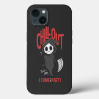 Funny Sarcastic Grim Reaper Halloween Party  
