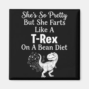 Funny Sarcastic Humour Saurus Quote Magnet