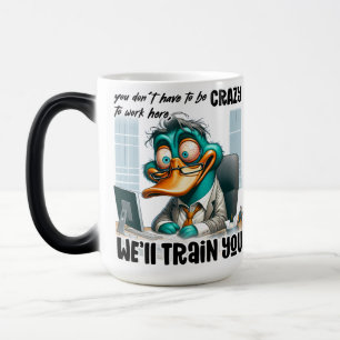 Funny/Sarcastic Office Life Quote Wrap Magic Mug