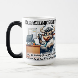 Funny/Sarcastic Office Life Quote Wrap Magic Mug