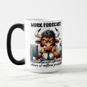 Funny/Sarcastic Office Life Quote Wrap Magic Mug