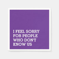 Funny Sarcastic Purple