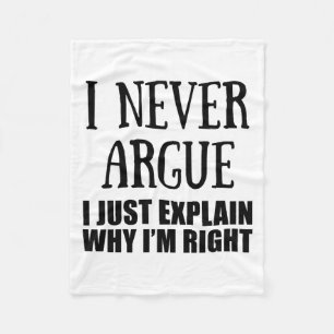 Funny Sarcastic Quotes Adult Humor Sarcasm  Fleece Blanket