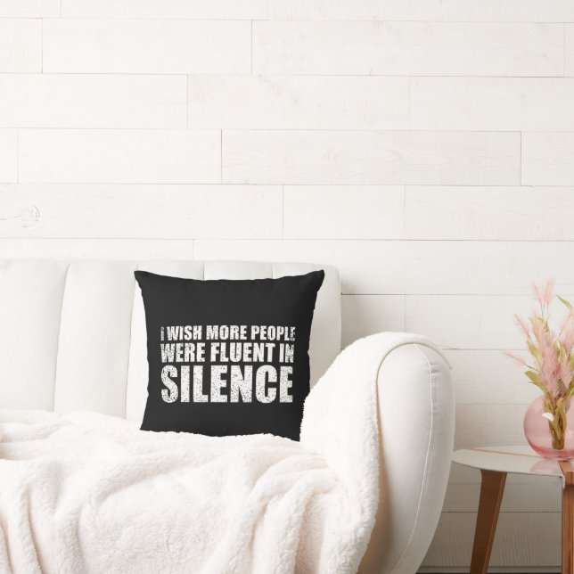 Funny sarcastic quotes adult humour sarcasm throw pillow (Couch)
