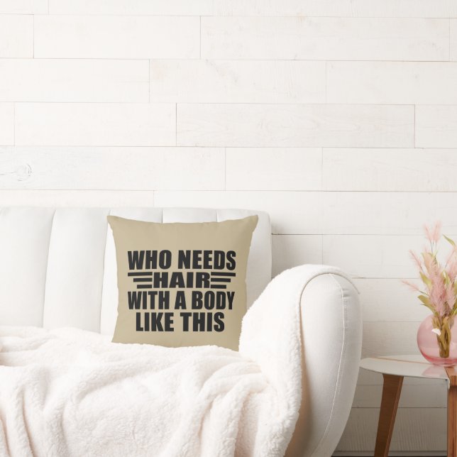 Funny sarcastic quotes adult humour sarcasm throw pillow (Couch)