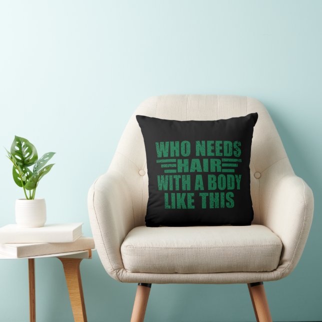 Funny sarcastic quotes adult humour sarcasm throw pillow (Chair)
