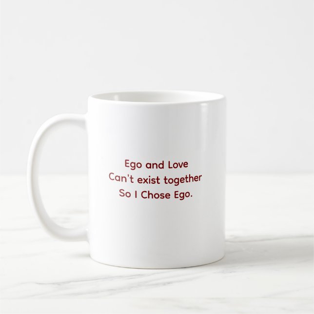 Funny Sarcastic Quotes Customized Your Own Tea Coffee Mug (Left)