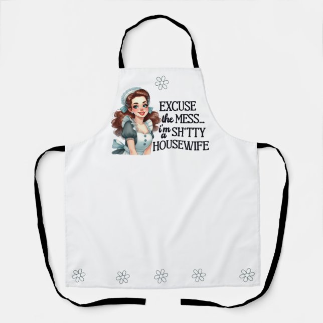 Funny Sarcastic Quotes Gifts For Her Apron (Front)