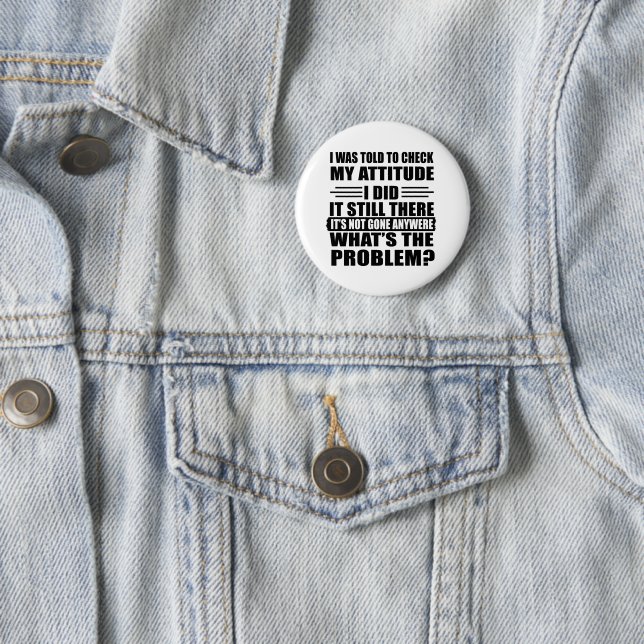 Funny sarcastic quotes humour sarcasm introvert 2 inch round button (In Situ)
