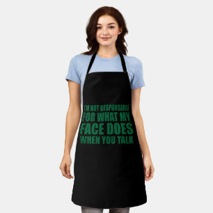 Funny sarcastic quotes humour sarcasm introvert apron