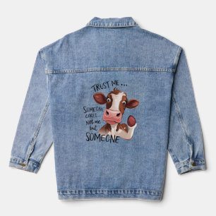 Funny Sarcastic - Sassy Graphic T-Shirt Tri-Blend Denim Jacket