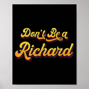 Funny Sarcastic Saying Joke Meme Print - Don't Be
