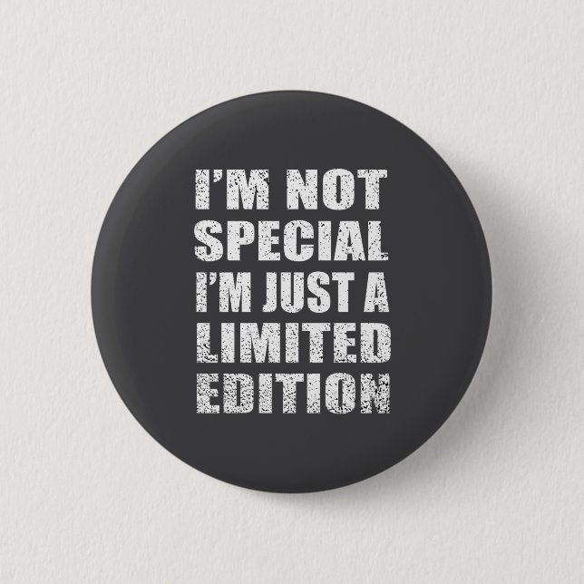Funny Sarcastic Sayings Adult Humor Introvert  2 Inch Round Button (Front)