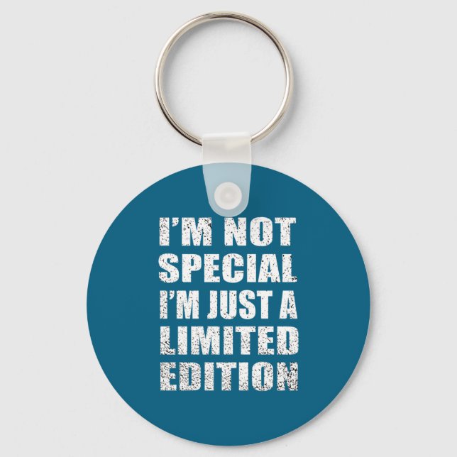 Funny Sarcastic Sayings Adult Humor Introvert  Keychain (Front)