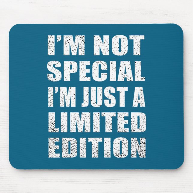 Funny Sarcastic Sayings Adult Humor Introvert  Mouse Pad (Front)