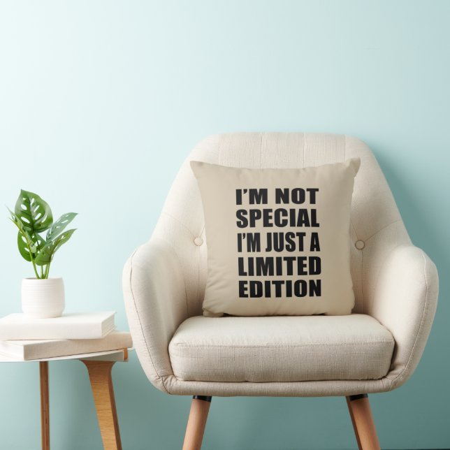 Funny sarcastic sayings adult humour introvert throw pillow (Chair)