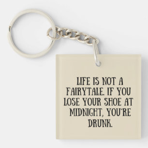 Funny sarcastic sayings famous quotes keychain