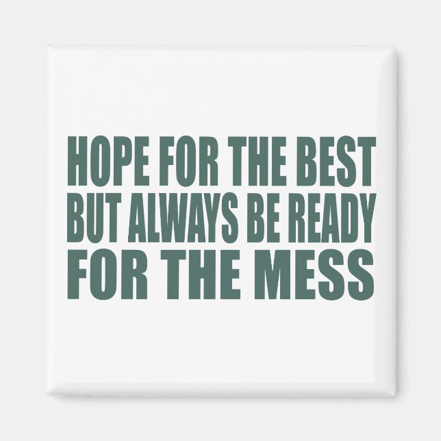 Funny sarcastic sayings famous quotes magnet (Front)