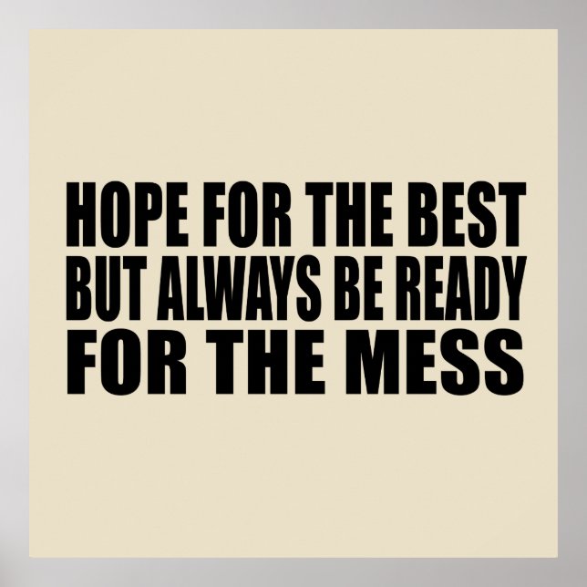 Funny sarcastic sayings famous quotes poster (Front)