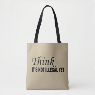 Funny sarcastic sayings famous quotes tote bag