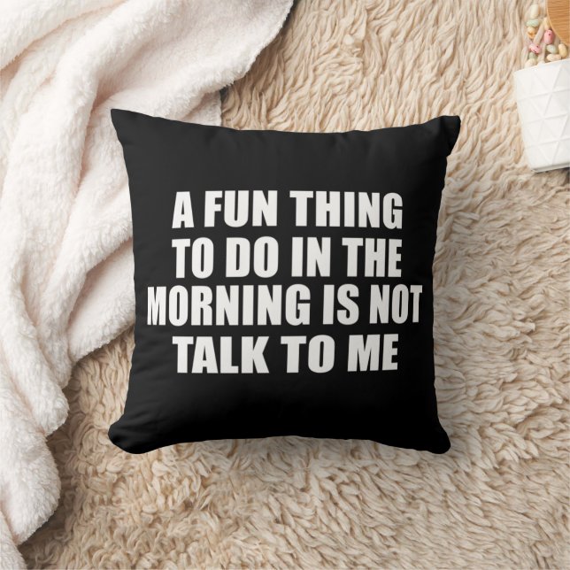 Funny sarcastic sayings introvert quotes throw pillow (Blanket)