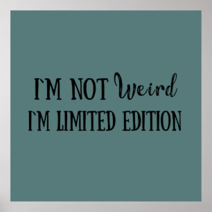 funny sarcastic sayings poster