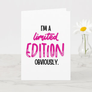 Funny Sarcastic Self-Love Quote Card