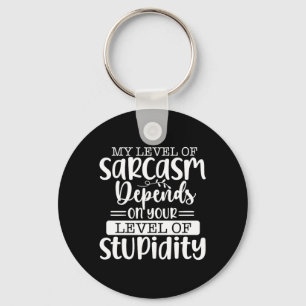 Funny Sarcastic Speak The Truth Offensive Quote Keychain