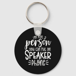 Funny Sarcastic Speak The Truth Offensive Quote Keychain