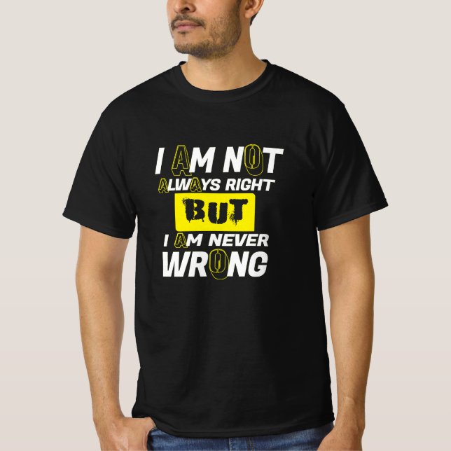 Funny sarcastic t-shirt (Front)