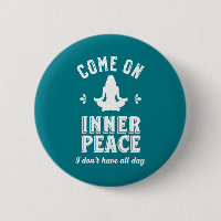 Funny Sarcastic Yoga Meditation Inner Peace Zen