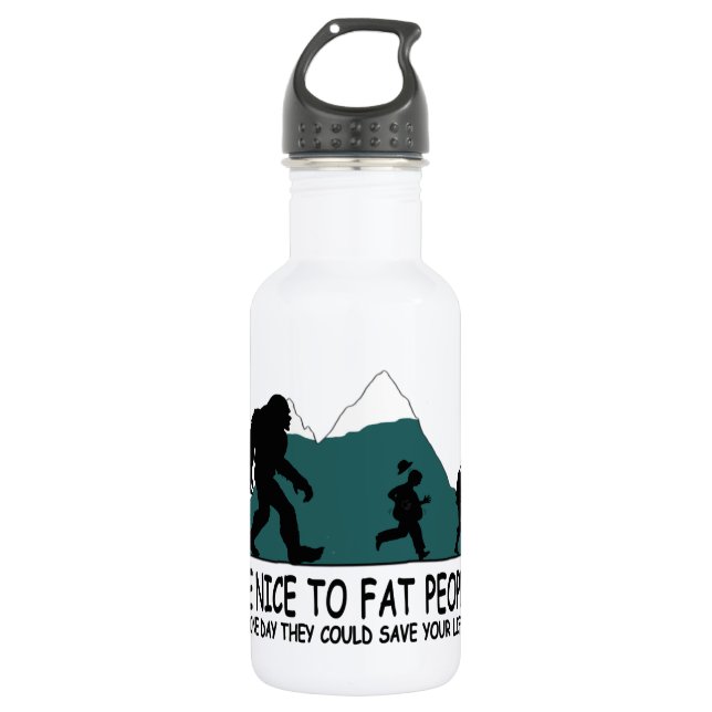 Funny Sasquatch 532 Ml Water Bottle (Front)