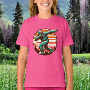 Funny Sasquatch Bigfoot Dabbing Personalized T-Shirt