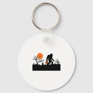 Funny Sasquatch Bigfoot Halloween Costume T-shirt Keychain