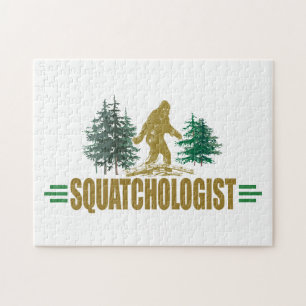 Funny Sasquatching, Sasquatch Hunter's Jigsaw Puzzle
