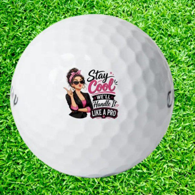  Funny Sassy Motivational Quote Golf Balls (Level up your game with attitude)