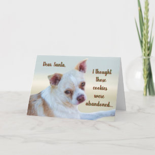 Funny Sassy Naughty Mutt Chien Humour Carte de Noë