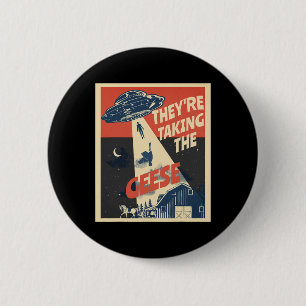 Funny Save Our Pets They're Taking The Geese Trump 2 Inch Round Button